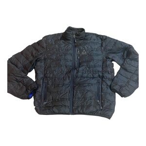 Gerry Men’s insulated Light Weight Puffer Jacket Down Filled Sz M Black